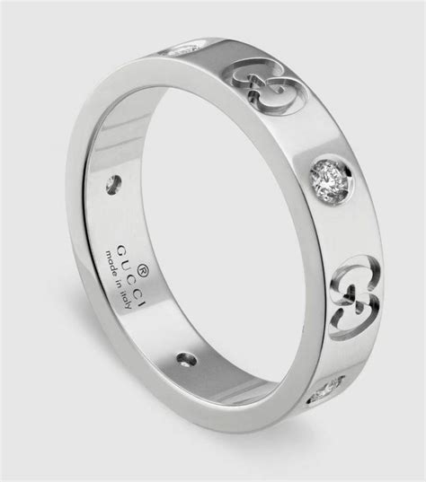 gucci promise ring mens|Gucci ring size.